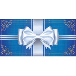 Конверт для денег без надписи, бант, Фонтанка