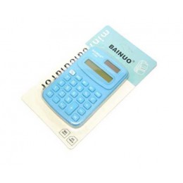 Калькулятор 8 разрядов карманный INTELLIGENT CA-10/BY-70 К-888/IT-888 ассорти, 100*60мм