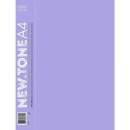 Папка с 40 вкладышами HATBER Premium NEWtone 'Pastel Лаванда', 0,6мкм
