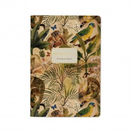 Тетрадь 40л А5 клетка 'Fauna. Джунгли' Bruno Visconti