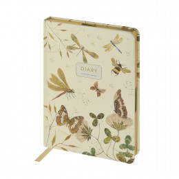 Ежедневник А5+ 120л 'Бабочки' Bruno Visconti, кожзам, золотой срез
