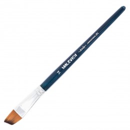 Кисть Синтетика скошенная № 14 МАЛЕВИЧЪ 'Энди', короткая ручка Кисть Синтетика скошенная № 14 МАЛЕВИЧЪ 'Энди', короткая ручка