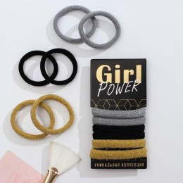 Резинка для волос 'Girl power', 6шт. Art beauty