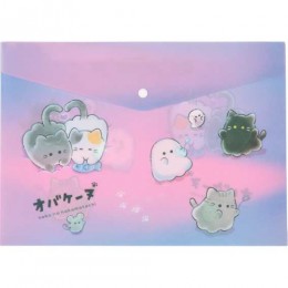 Папка-конверт на кнопке А4 'Призрачное мяуканье' 180мкм deVENTE