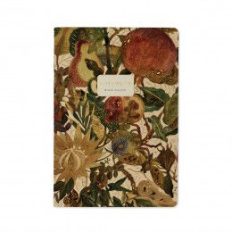 Тетрадь 40л А5 клетка 'Tropical flora' Bruno Visconti