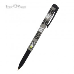 Ручка шариковая 0,7мм синяя Bruno Visconti FreshWrite 'Start-Up. Get power'