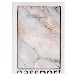 Обложка для паспорта 'Каррара' Bruno Visconti, кожзам