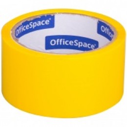 Клейкая лента 48мм*40м желтая 45мкм OfficeSpace