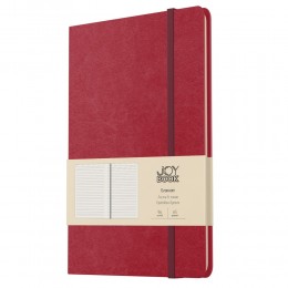 Бизнес-блокнот А5 96л линия 'Joy Book. Пряное вино' ЭКСМО, иск.кожа, на резинке