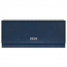 Планинг 2026г. 285*100мм 64л. синий BG, бумвинил