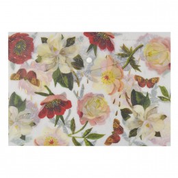 Папка-конверт на кнопке А4 'Пионы' Bruno Visconti