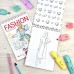 Раскраска 'Fashion-раскраска. Вечерние образы' А5, 32л, гребень, ФЕНИКС+