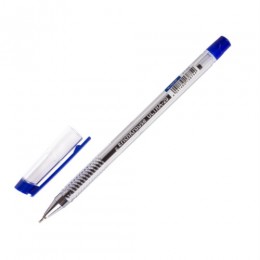 Ручка шариковая масляная 0,7мм синяя ERICH KRAUSE 'Ultra-20', прозрачный корпус