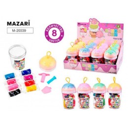 Тесто для лепки 8цв 108гр. MAZARI 'Ice cream', 2 формочки