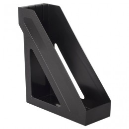 Лоток вертикальный черный 'Basic' BRAUBERG, 265х100х285мм