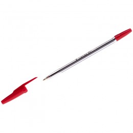 Ручка шариковая 1,0мм красная CORVINA '51 Classic', прозр.корпус, Италия
