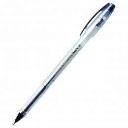 Ручка гелевая 0,5мм черная CROWN 'Hi-Jell Needle', игольчатый стержень