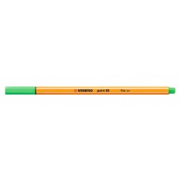 Ручка капиллярная 0,4мм светло-изумрудная STABILO 'Point'