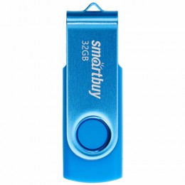 Карта памяти 32Gb Smart Buy 'Twist' USB 2.0, синяя