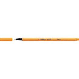 Ручка капиллярная 0,4мм оранжевая STABILO 'Point'