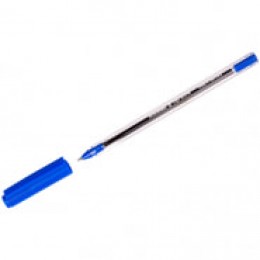 Ручка шариковая 1,0мм синяя SCHNEIDER 'Tops 505 M', прозрачный корпус