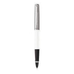 Ручка роллер /PK JOT Originals White Chrome СT черная, 0,8мм