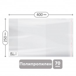Обложка для учебников старших классов 250х400мм 70мкм, ПП, универсальная, с клеевым краем, ArtSpace