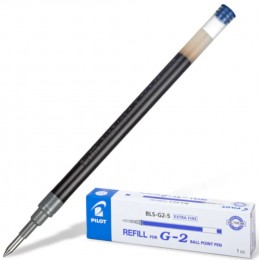 Стержень гелевый синий 110мм 0,5мм PILOT, для авт.ручки 'G-2'