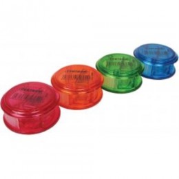 Точилка пластиковая с контейнером CENTRUM, круглая, ассорти