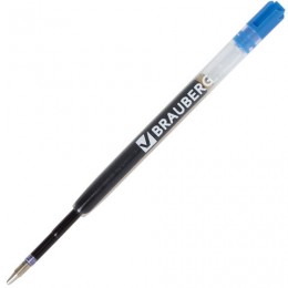 Стержень объемный 'тип PARKER' пластик. синий 98мм/0,5мм BRAUBERG, масляный