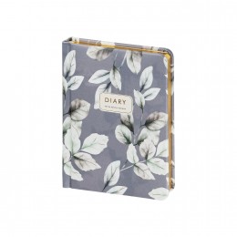 Ежедневник А6 120л 'Frozen Leaves' Bruno Visconti, кожзам, золотой срез