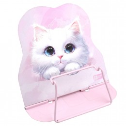 Подставка для книг, металл, 'Белый кот' 3 угла наклона, ФЕНИКС+