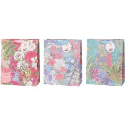 Пакет подарочный 26*32см 'Цветочное настроение', Mikirei