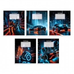 Тетрадь 24л линия 'Ночные гонки' ФЕНИКС+