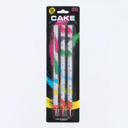 Набор свечей для торта 'Фонтаны' 3шт. 23см/уценка2