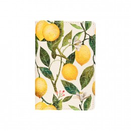Обложка для паспорта 'Флора. Райские лимоны' Bruno Visconti, кожзам