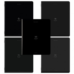 Тетрадь 48л А5 клетка 'Ритм' BRAUBERG, SoftTouch