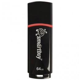 Карта памяти 64Gb Smart Buy 'Crown' USB 2.0, черная
