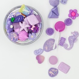 Шармики рандомно Фиолетовые (3 шт)