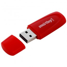 Карта памяти 32Gb Smart Buy 'Scout' USB 2.0, Flash Drive, красная