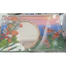 Открытка 3D 'Цветы'