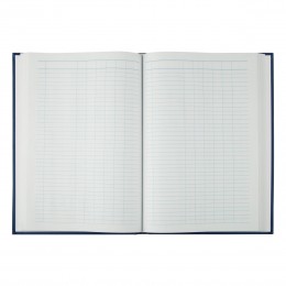 Книга учета А4 144л пустографка, OfficeSpace, бумвинил, блок офсетный, 200*290мм