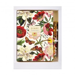 Набор подарочный Bruno Visconti 'Флора. Пионы': ежеднеаник А6+ и ручка