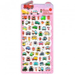 Наклейки 'Для мальчиков №1' 9,5*21см, зефирные, Гранит