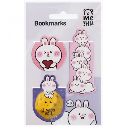 Набор магнитных закладок для книг 3шт MESHU 'Bubble bunny' 