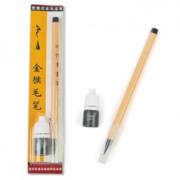 Кисть для каллиграфии с тушью, в блистере