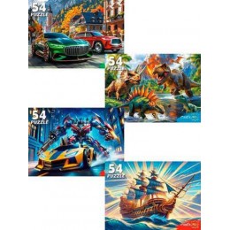 Пазл 54 эл. Рыжий кот 'Мир пазлов для мальчиков'