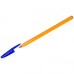 Ручка шариковая 0,8мм синяя BIC 'Orange'