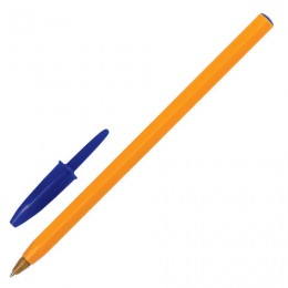 Ручка шариковая 0,8мм синяя BIC 'Orange'
