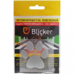 Световозвращающая термонаклейка Blicker 'Лапка' т019